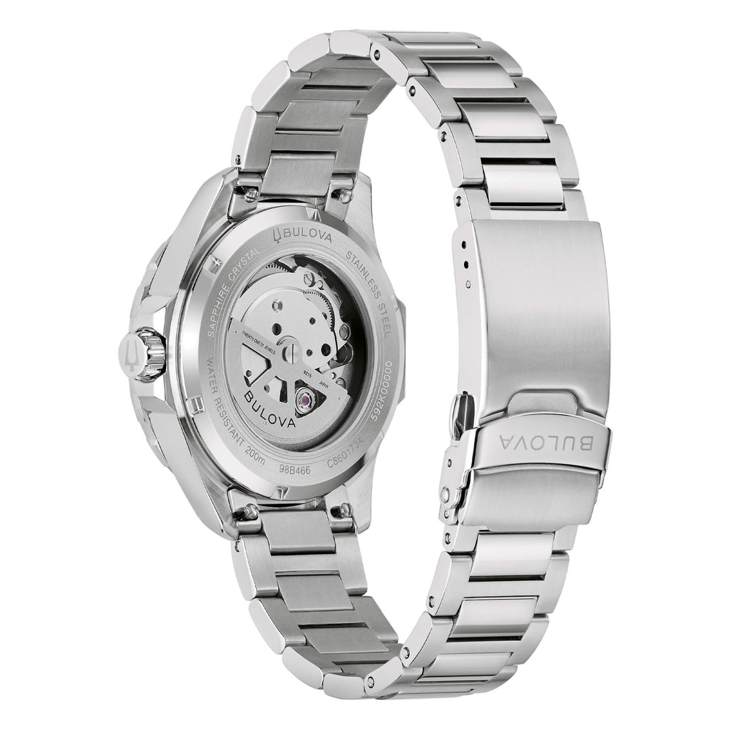 Orologio Automatico Uomo Bulova Marine Star Blu 98B466