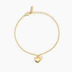 Bracciale Cuore Placcato Oro