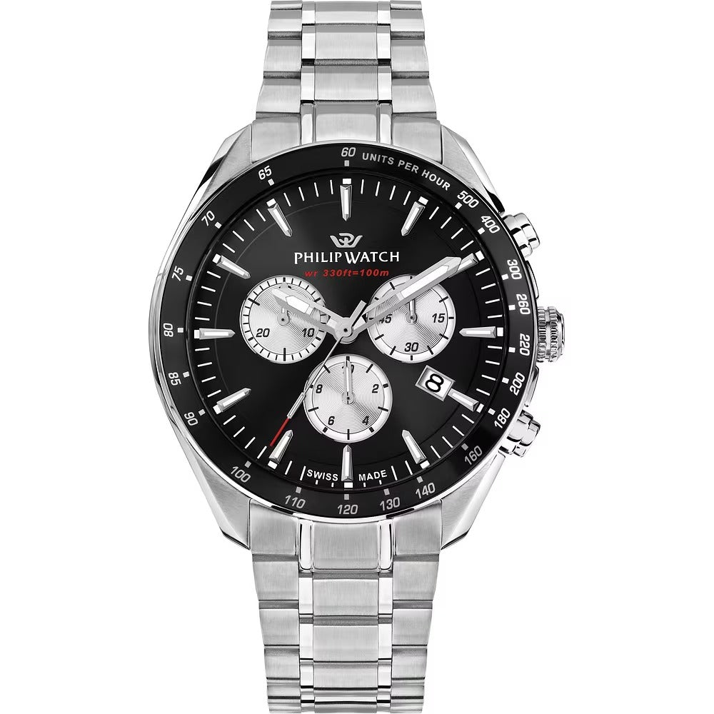 Orologio Uomo Philip Watch Blaze Cronografo Swiss Made in Acciaio R8273995020
