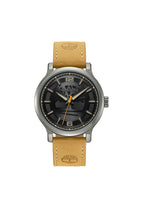 Orologio Uomo Timberland Driscoll TDWGA0094702 Quadrante Nero e Cinturino Beige