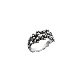 Anello Perlage in Argento 925