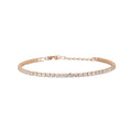 Bracciale Mini Tennis Oro Rosa |