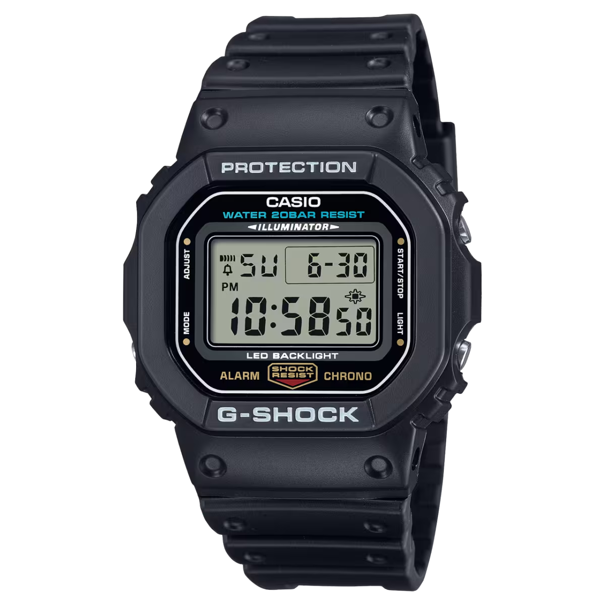 Casio G-Shock DW-5600UE-1 Serie 5600 Orologio Digitale Nero