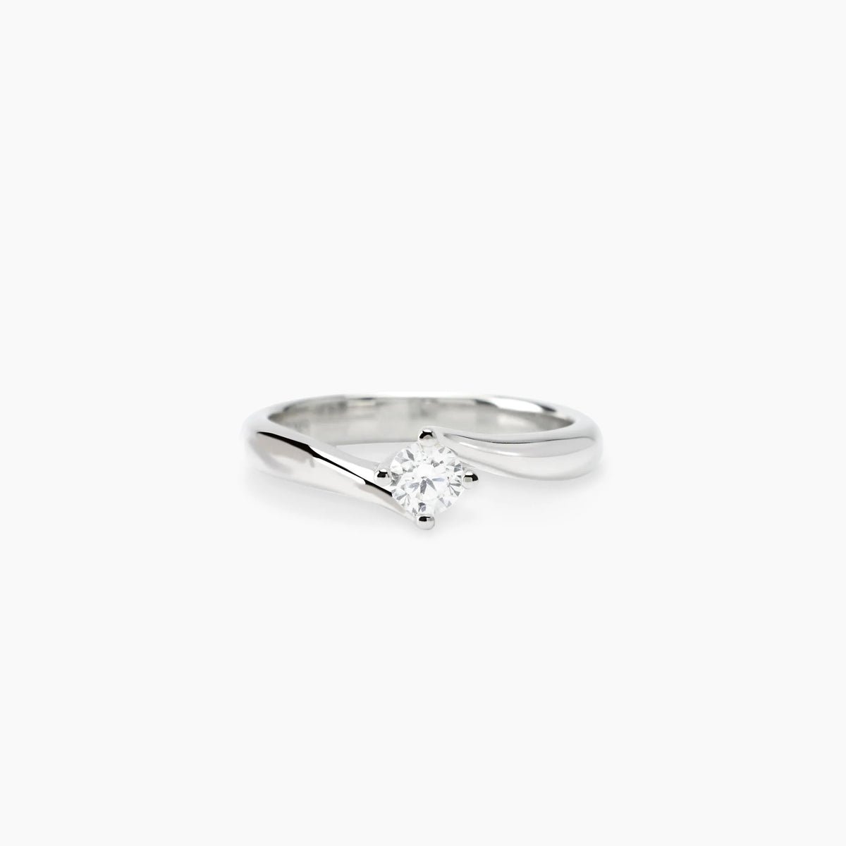 Anello Solitario con Diamante Lab-Grown Mabina