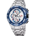 Orologio Uomo Festina Chrono Bike Bianco in Acciaio con Vetro Zaffiro