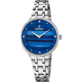 Orologio Donna Festina in Acciaio con Quadrante Azzurro e Cristalli