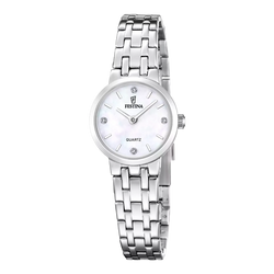 Orologio Donna Festina Mademoiselle in Acciaio con Cristalli e Quadrante Madreperla