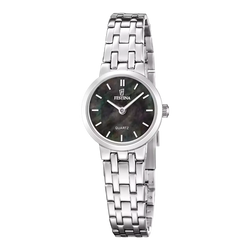 Orologio Donna Festina Mademoiselle in Acciaio con Quadrante Nero F20746/6