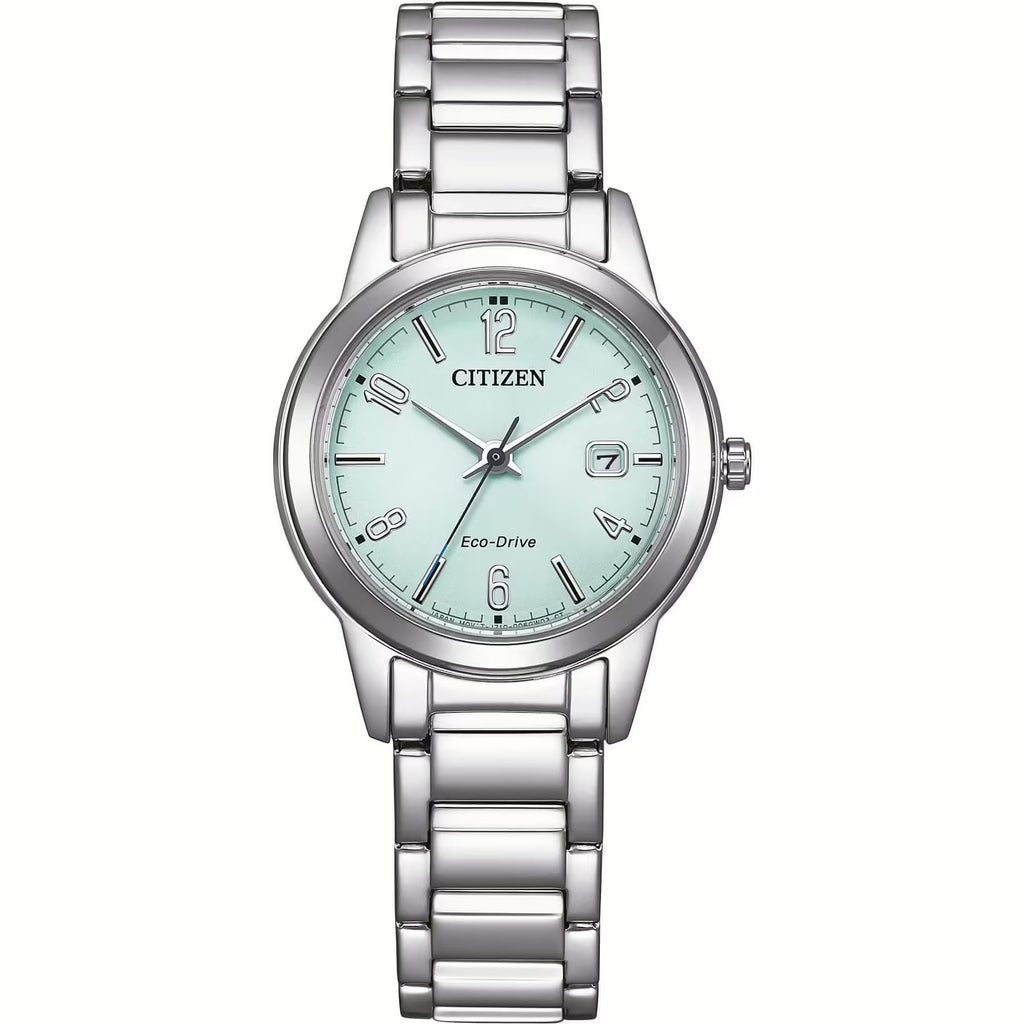 Orologio Donna Citizen Action  Eco-Drive in Acciaio con Quadrante Verde