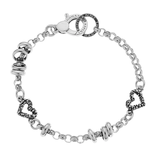 Bracciale Giovanni Raspini "Due Cuori"