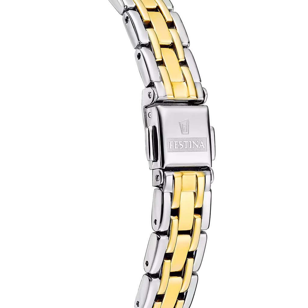 OROLOGIO FESTINA MADEMOISELLE F20792/1 BEIGE CINGHIA ACCIAIO INOSSIDABILE, DONNA