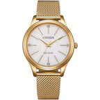 Orologio Donna Citizen OF Collection Eco-Drive in Acciaio Laminato - EM1222-87A
