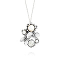 Pendente Spring in Argento e Perle