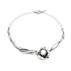 Collana Magnolia Giovanni Raspini in Argento 925 Lavorata a Mano