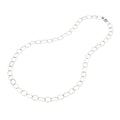 Collana Giovanni Raspini Maglia Alternata in Argento 925