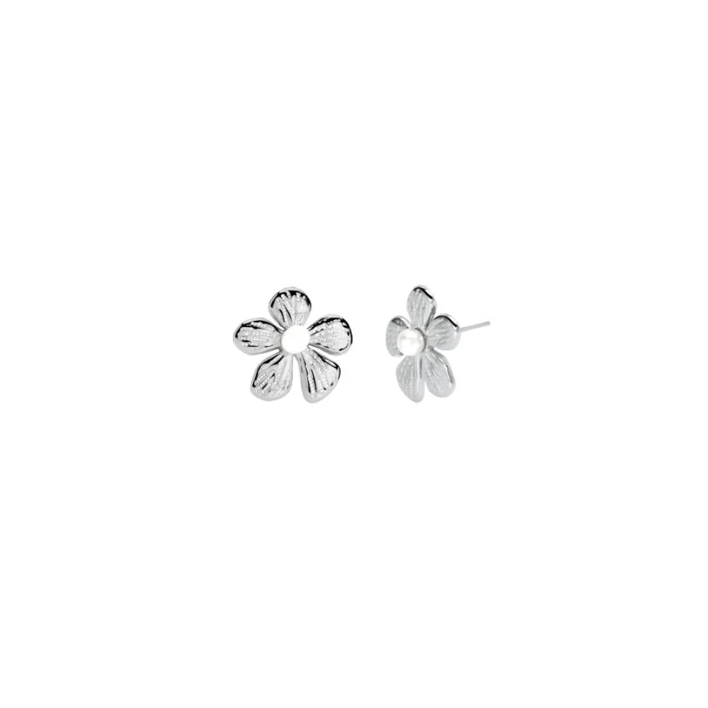 Kidult Orecchini Lobo Style 65 Fiore e Perla