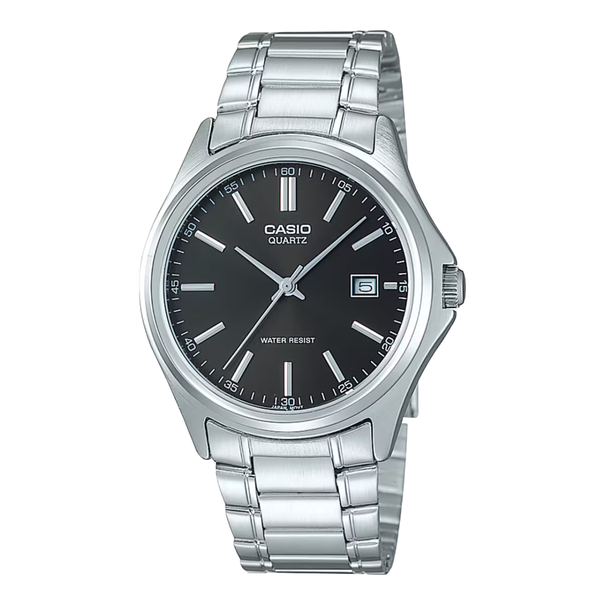 Orologio Casio MTP-1183PA-1A Serie MTP-1100 in Acciaio con Quadrante Nero