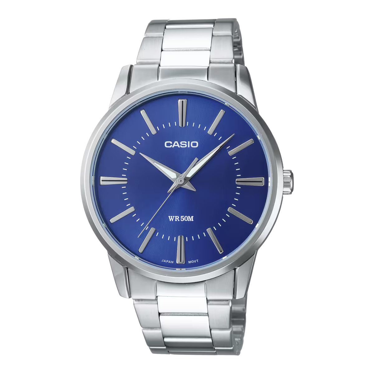 Orologio Casio Collection MTP-1303PD-2AV Analogico in Acciaio con Quadrante Blu