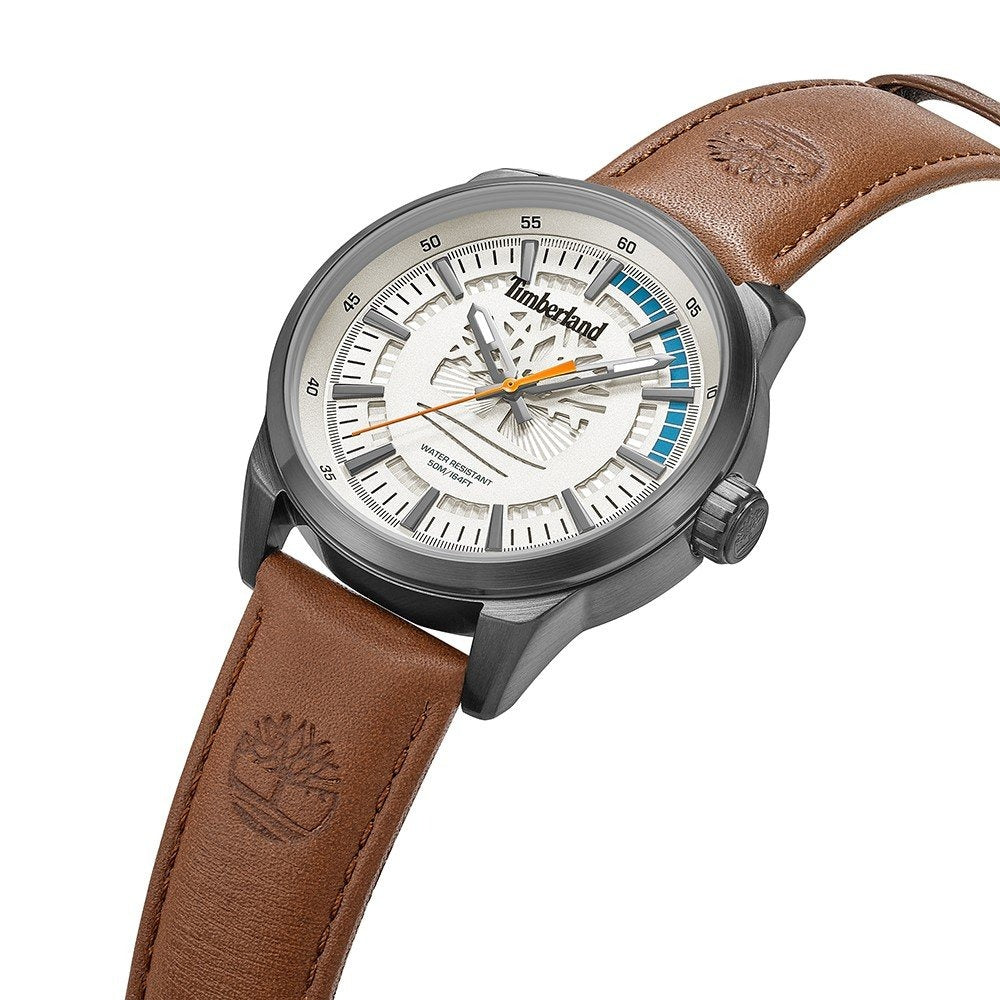 Timberland Orologio Lanigan Acciaio Pelle