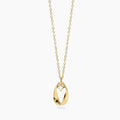 Collana Pendente Ritorto Dorato