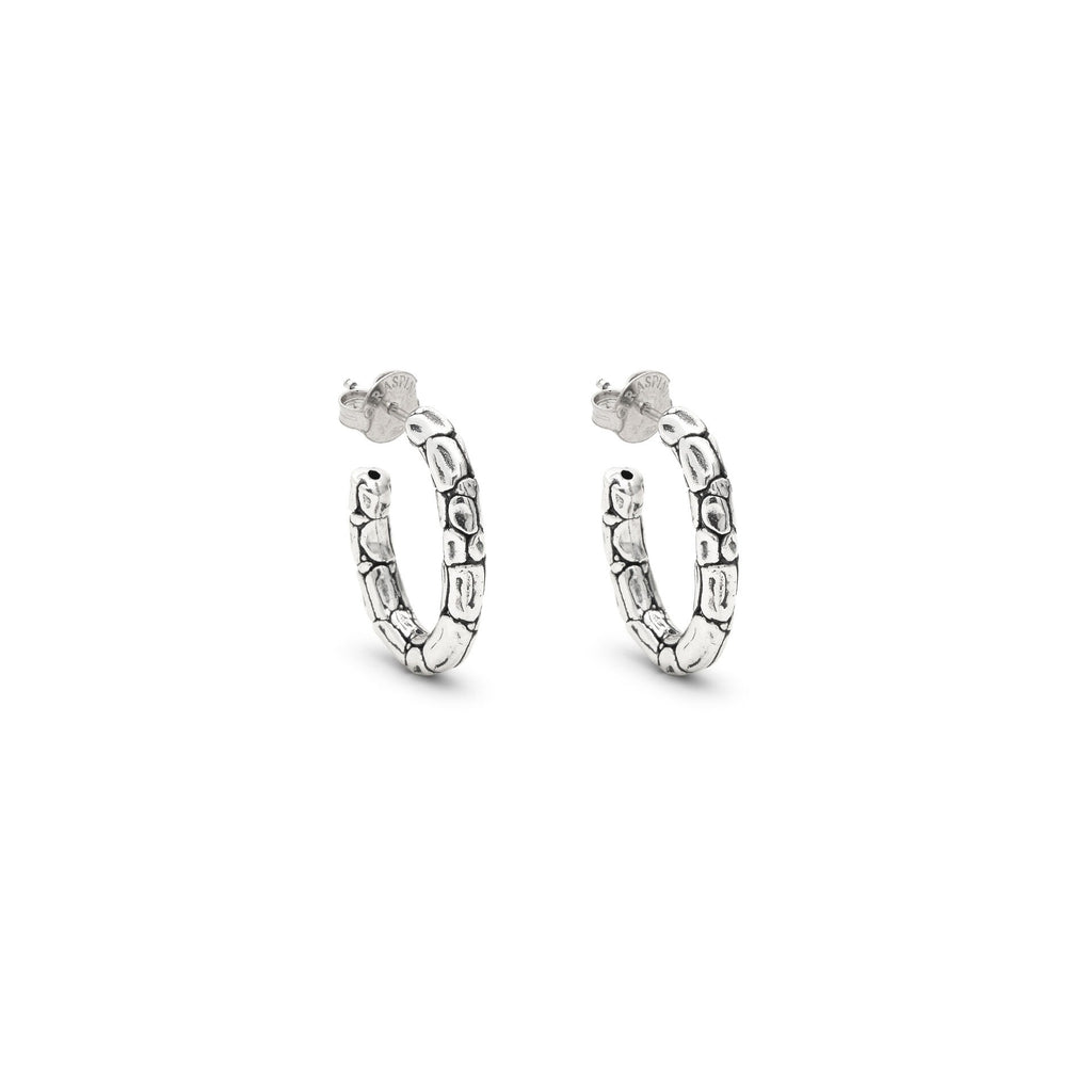 Orecchini Ovale Croco Giovanni Raspini in Argento 925