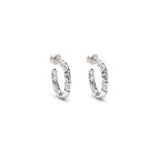 Orecchini Ovale Croco Giovanni Raspini in Argento 925