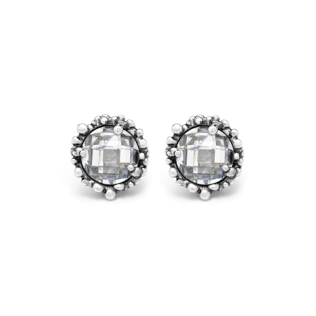 Orecchini Shine Grandi in Argento e Zirconi