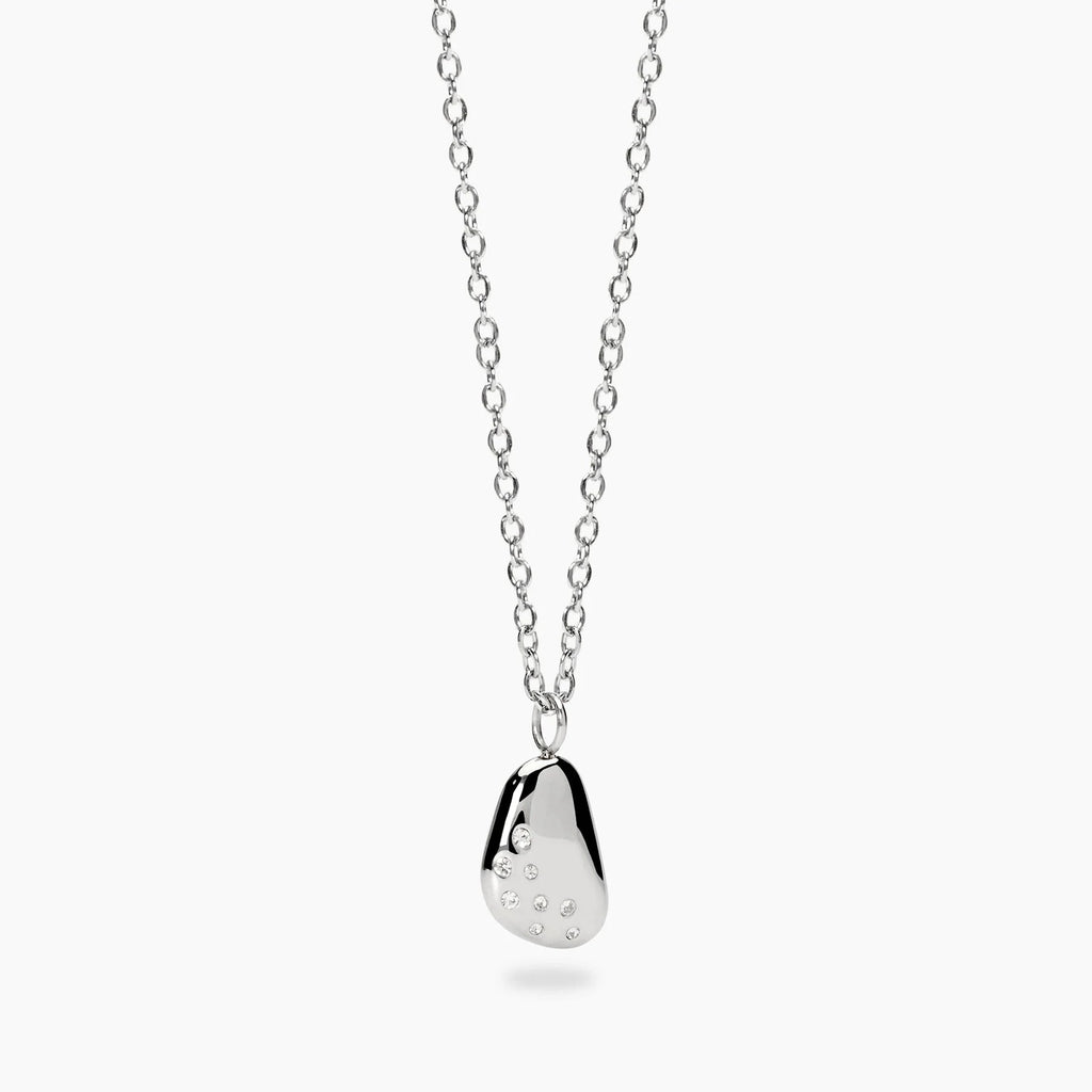 Collana Corta Pendente Cristalli