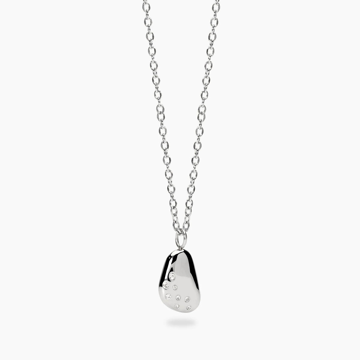 Collana Corta Pendente Cristalli