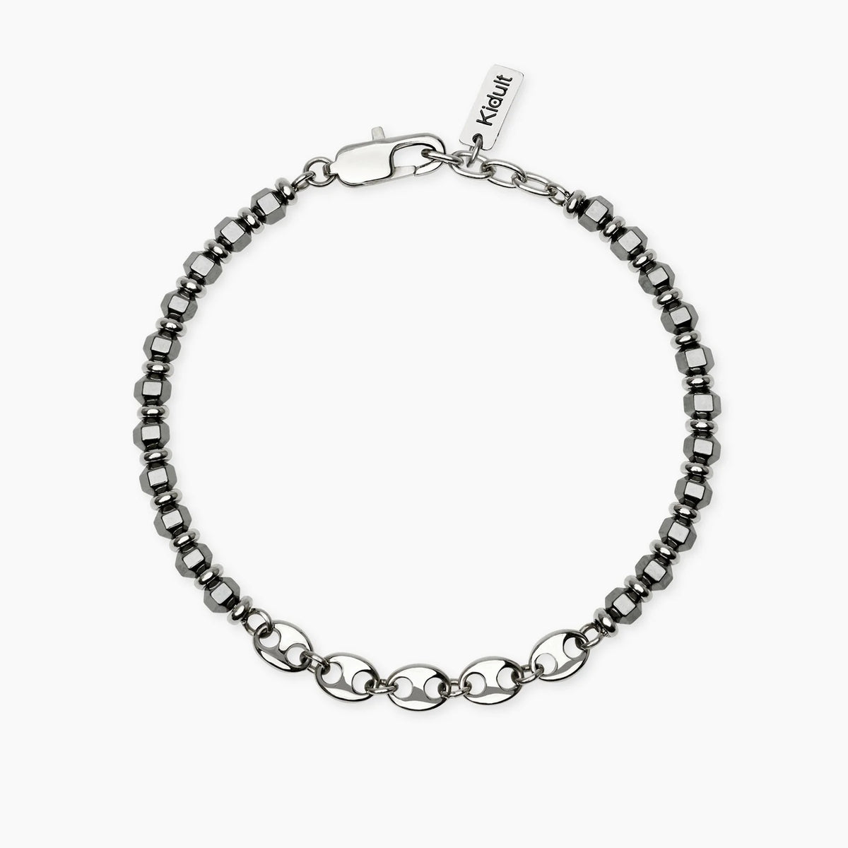 Bracciale Ematite Catena Marina