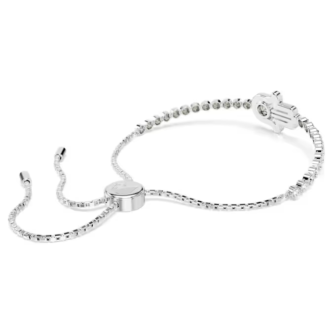 Swarovski Bracciale Matrix Mano Placcato Rodio