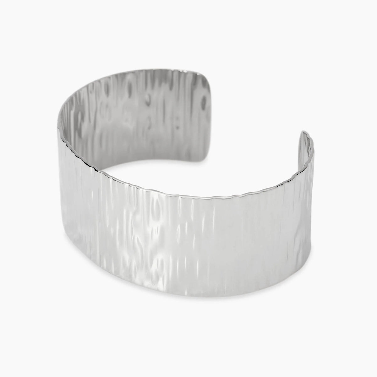 Kidult Bangle Style 23 Acciaio Martellato