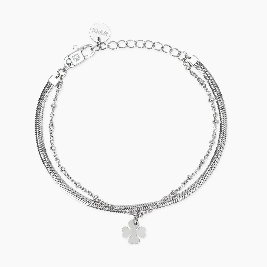 Kidult Bracciale Style 38 Quadrifoglio