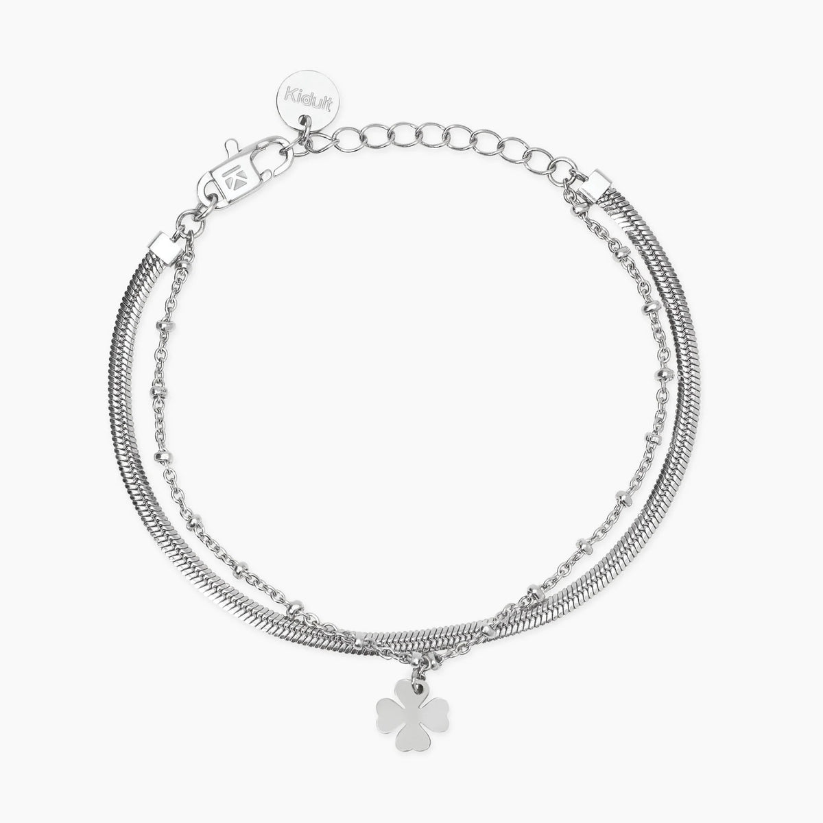 Kidult Bracciale Style 38 Quadrifoglio