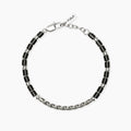 Bracciale Acciaio e Agata Style 68