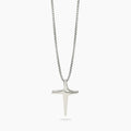 Collana Uomo Croce Acciaio Style