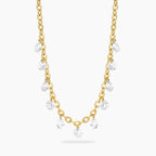 Collana Girocollo Dorata Glass