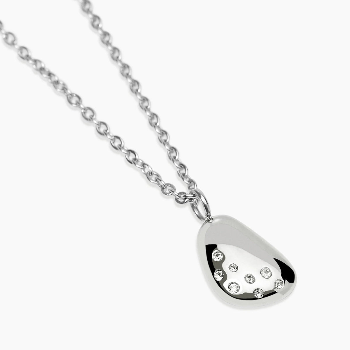 Collana Corta Pendente Cristalli