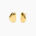 Orecchini Lobo Acciaio Dorato Style 77