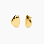 Orecchini Lobo Acciaio Dorato Style 77