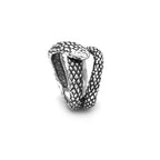 Anello Serpente Grande in Argento 925