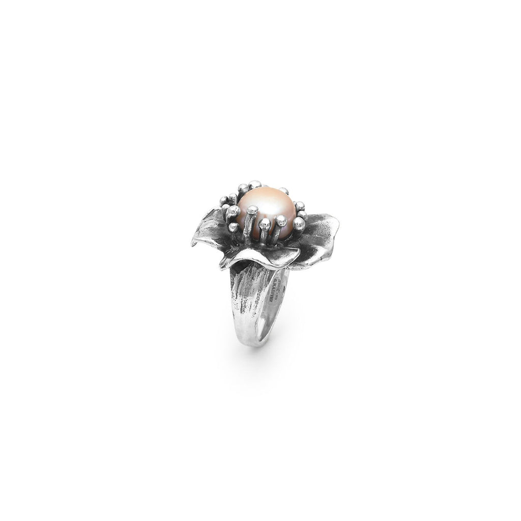 Anello Magnolia Giovanni Raspini in Argento 925