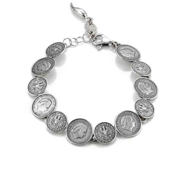 Bracciale Mini Monete Giovanni Raspini - Argento 925