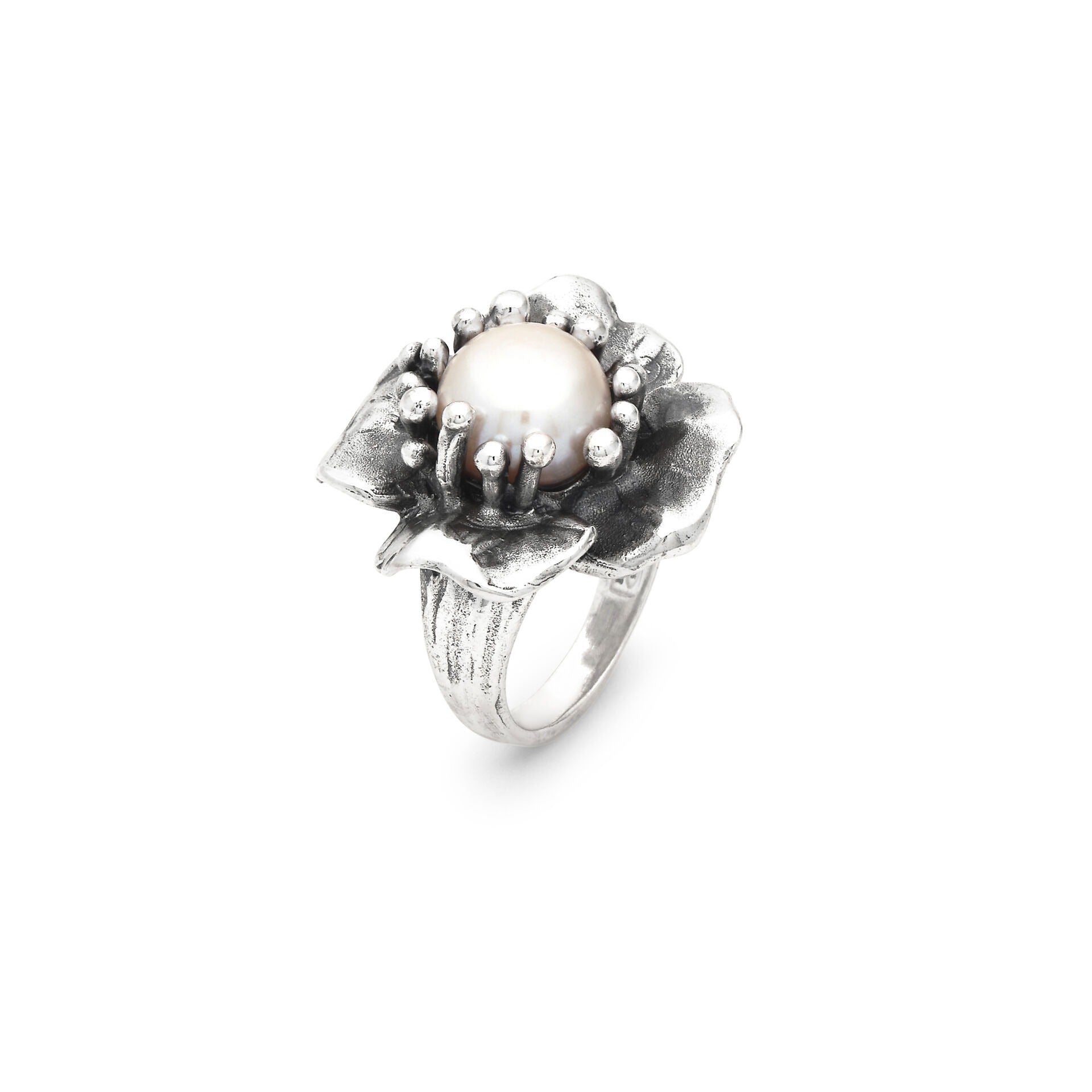 Anello Magnolia Giovanni Raspini in Argento 925