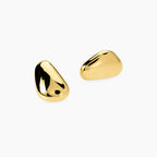 Orecchini Lobo Acciaio Dorato Style 77