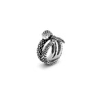 Anello Serpente Grande in Argento 925