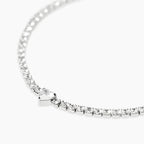 Bracciale Tennis Cuore Zircone