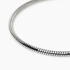 Bracciale Uomo Catena Snake Acciaio