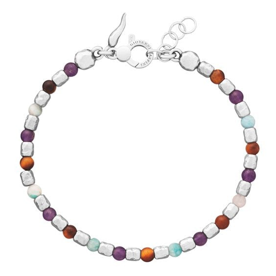 Raspini Uomo Tango in Argento e Pietre Dure