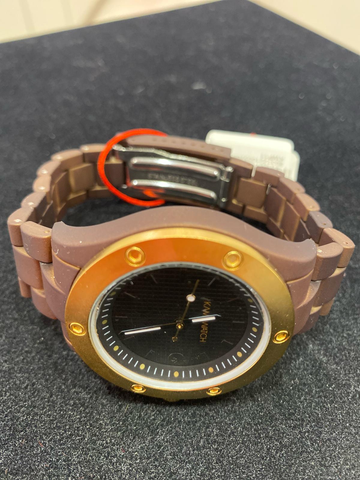 Kamawatch orologio marrone/oro UNISEX - OROLOGIO